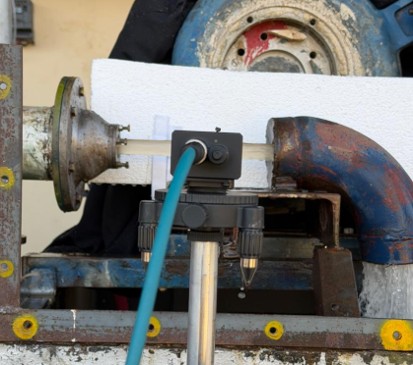 Pelton turbine experimental setup